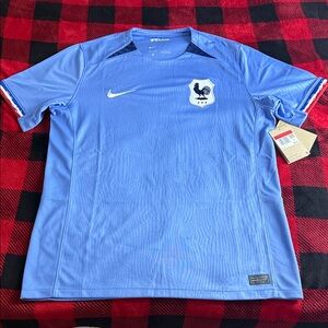 France 🇫🇷 National Team 2023 Home National Team Nike Jersey